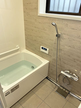 【補助金利用でタイル風呂からシステムユニットバスへ大変身！】名張市T様邸　お風呂リフォーム