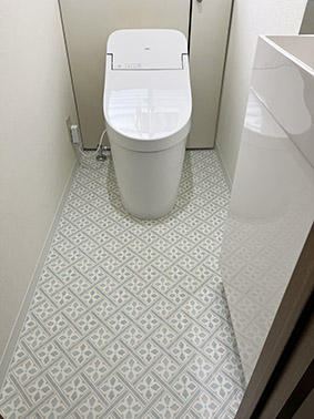 クリーンで手間いらずのトイレに